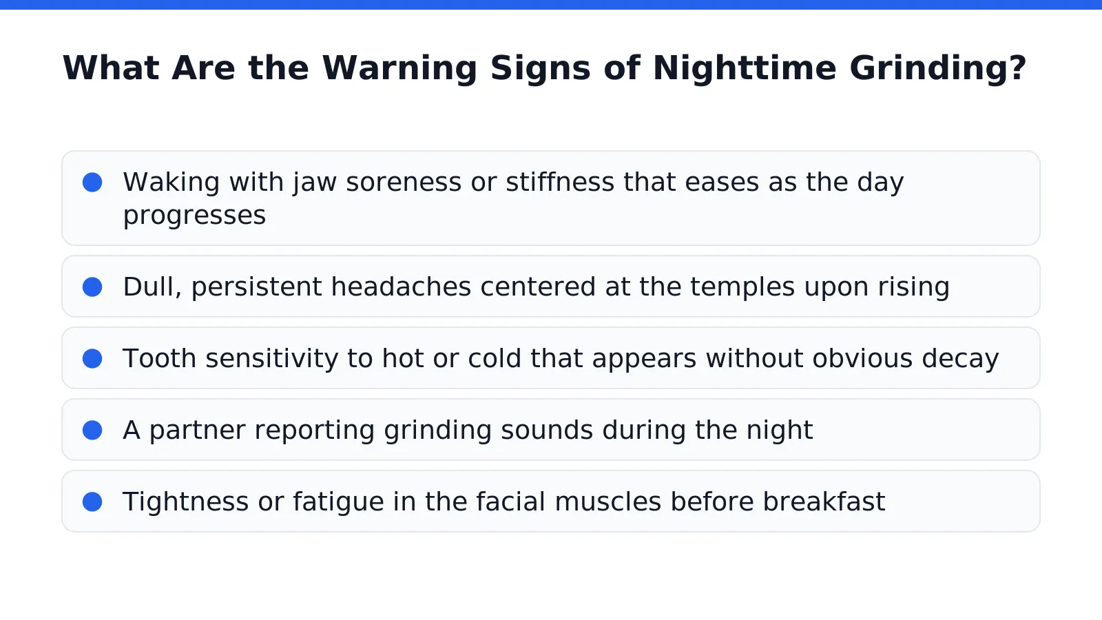 What Are the Warning Signs of Nighttime Grinding in Roselle Park